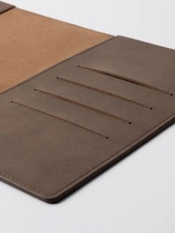 Vegan Leather Folio | Suede | Small(Vegan Folio Suede Small) 15 Vegan Leather Folio | Suede | Small(Vegan Folio Suede Small) -Cloth And Paper Shop 05.22.25 VeganFolio Espresso 1 1
