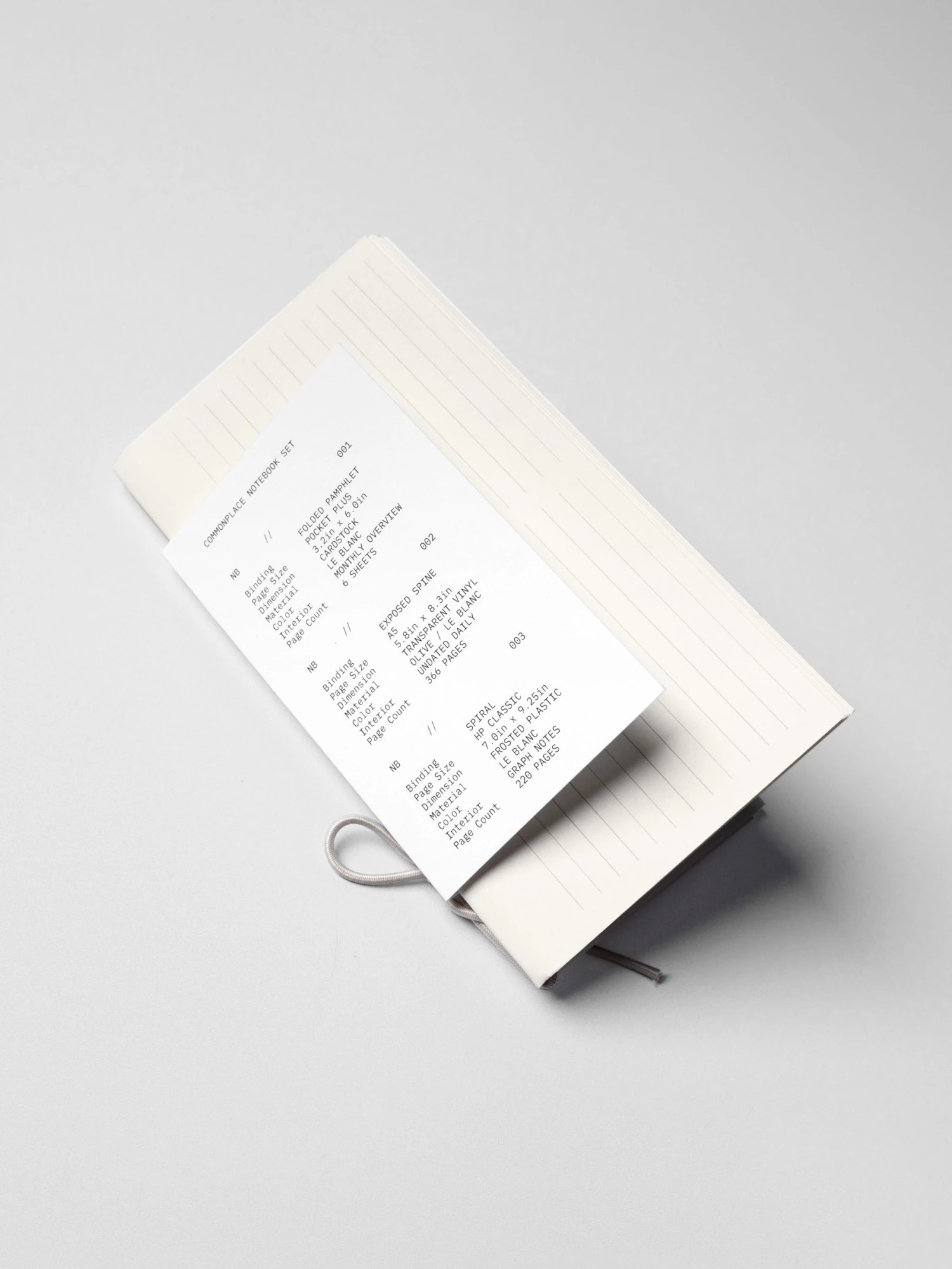 Commonplace Notebook Set(Commonplace Notebook Set) 5 Commonplace Notebook Set(Commonplace Notebook Set) - Image 5