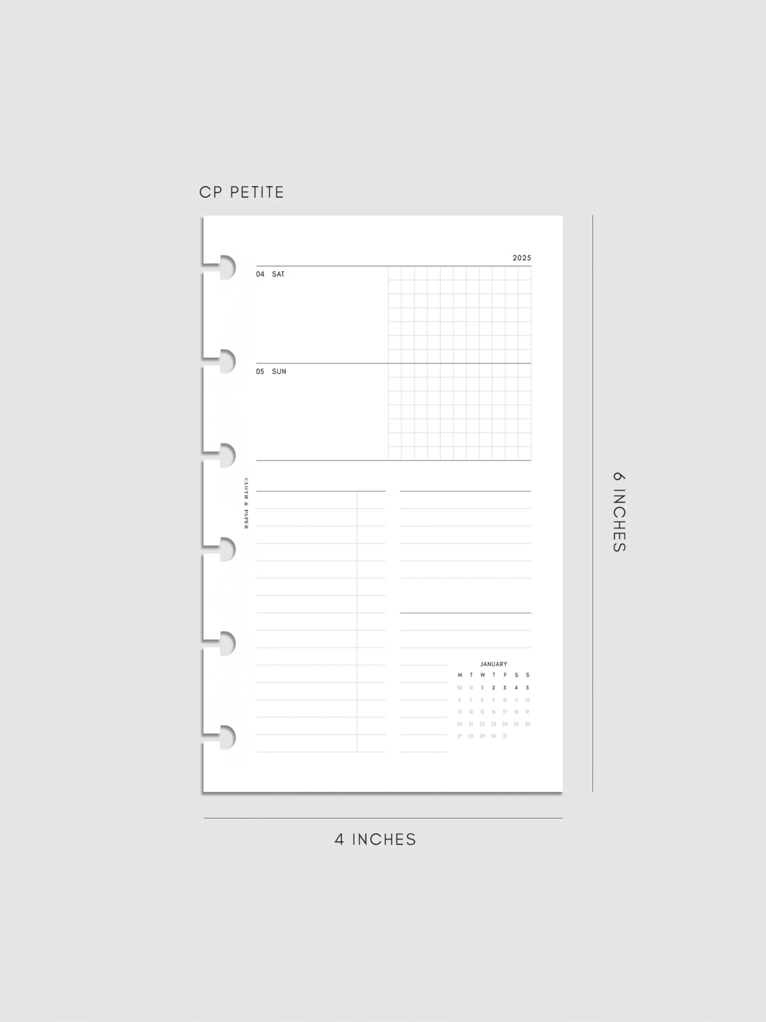 2025 Dated Horizontal Weekly Planner Insert | Monday Start(2025 Dated Horizontal Weekly Planner Insert Monday Start) 16 2025 Dated Horizontal Weekly Planner Insert | Monday Start(2025 Dated Horizontal Weekly Planner Insert Monday Start) - Image 16