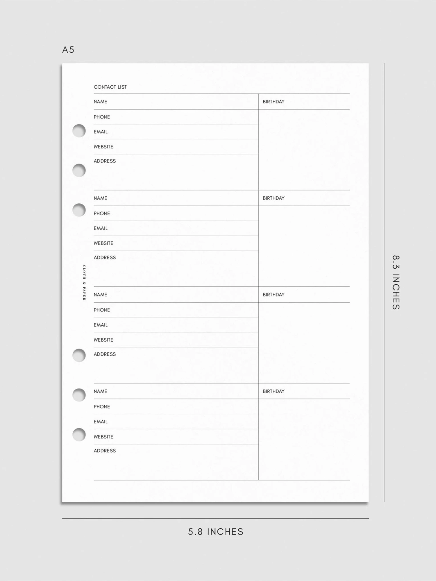 2025 Dated Monthly Planner Insert | Monday Start(2025 Dated Monthly Planner Insert Monday Start) 12 2025 Dated Monthly Planner Insert | Monday Start(2025 Dated Monthly Planner Insert Monday Start) - Image 12