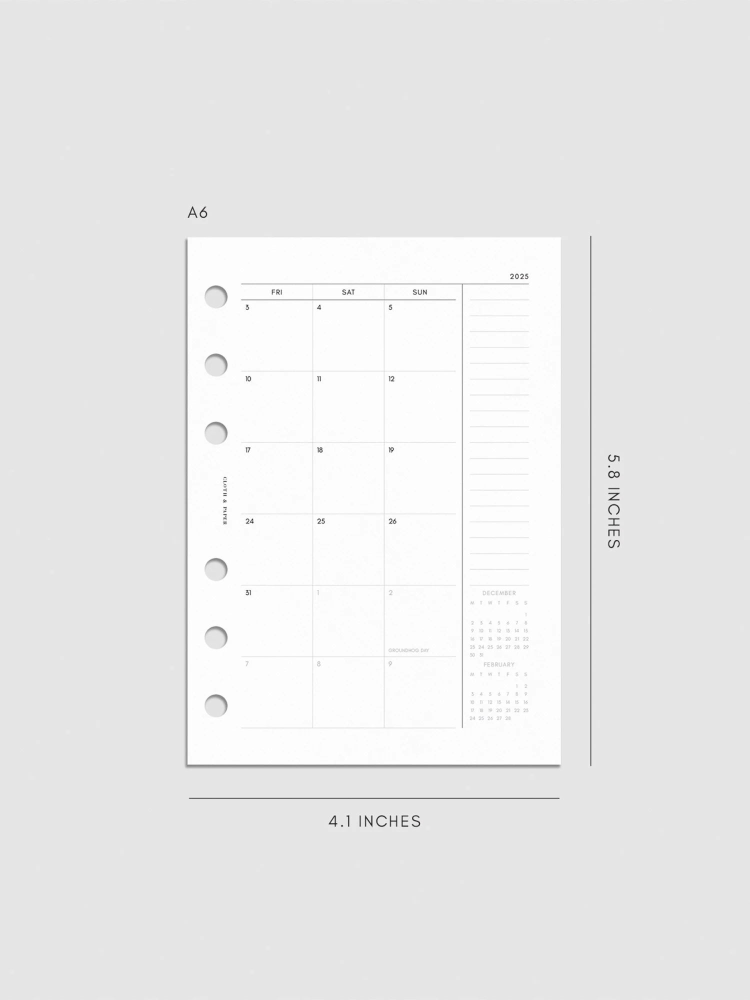 2025 Dated Monthly Planner Insert | Monday Start(2025 Dated Monthly Planner Insert Monday Start) 13 2025 Dated Monthly Planner Insert | Monday Start(2025 Dated Monthly Planner Insert Monday Start) - Image 13