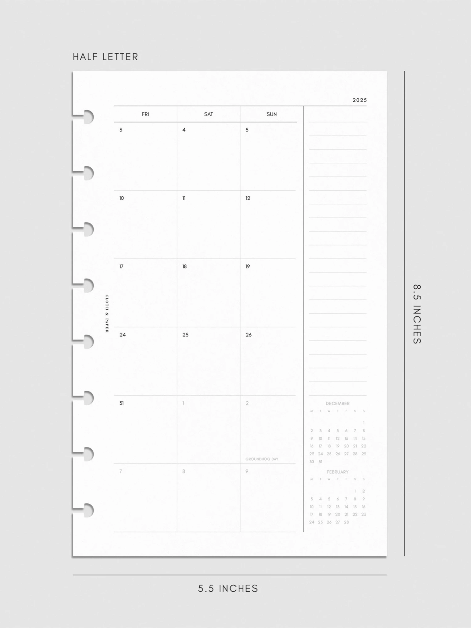 2025 Dated Monthly Planner Insert | Monday Start(2025 Dated Monthly Planner Insert Monday Start) 20 2025 Dated Monthly Planner Insert | Monday Start(2025 Dated Monthly Planner Insert Monday Start) - Image 20