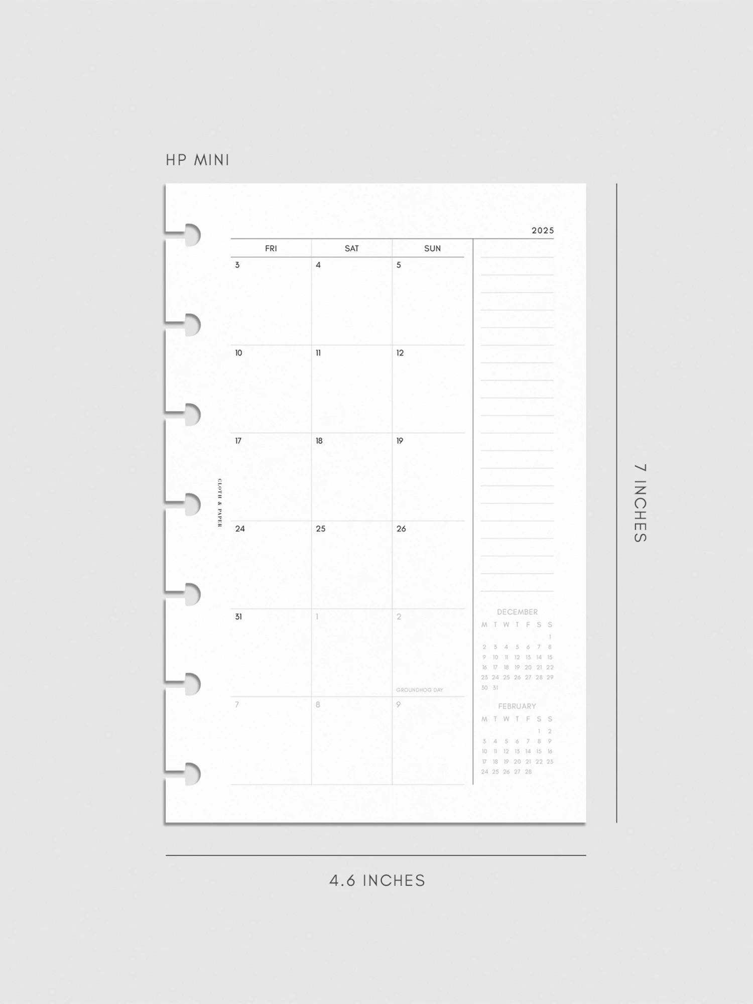 2025 Dated Monthly Planner Insert | Monday Start(2025 Dated Monthly Planner Insert Monday Start) 18 2025 Dated Monthly Planner Insert | Monday Start(2025 Dated Monthly Planner Insert Monday Start) - Image 18