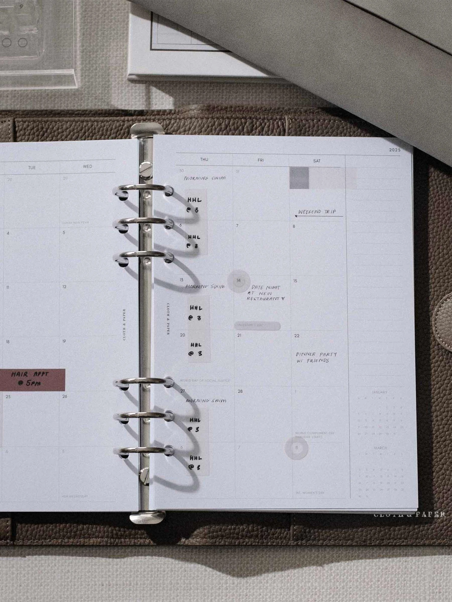 2025 Dated Monthly Planner Insert | Monday Start(2025 Dated Monthly Planner Insert Monday Start) 2 2025 Dated Monthly Planner Insert | Monday Start(2025 Dated Monthly Planner Insert Monday Start) - Image 2