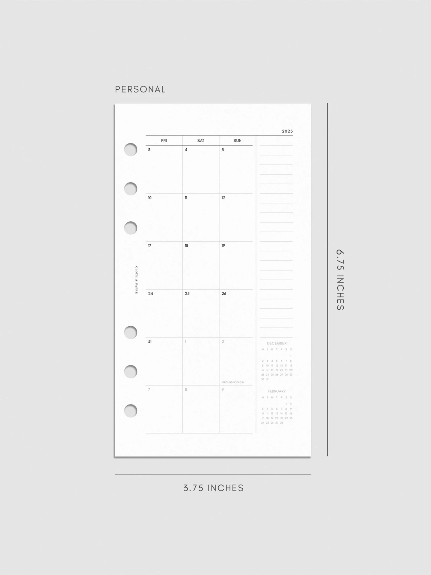 2025 Dated Monthly Planner Insert | Monday Start(2025 Dated Monthly Planner Insert Monday Start) 16 2025 Dated Monthly Planner Insert | Monday Start(2025 Dated Monthly Planner Insert Monday Start) - Image 16