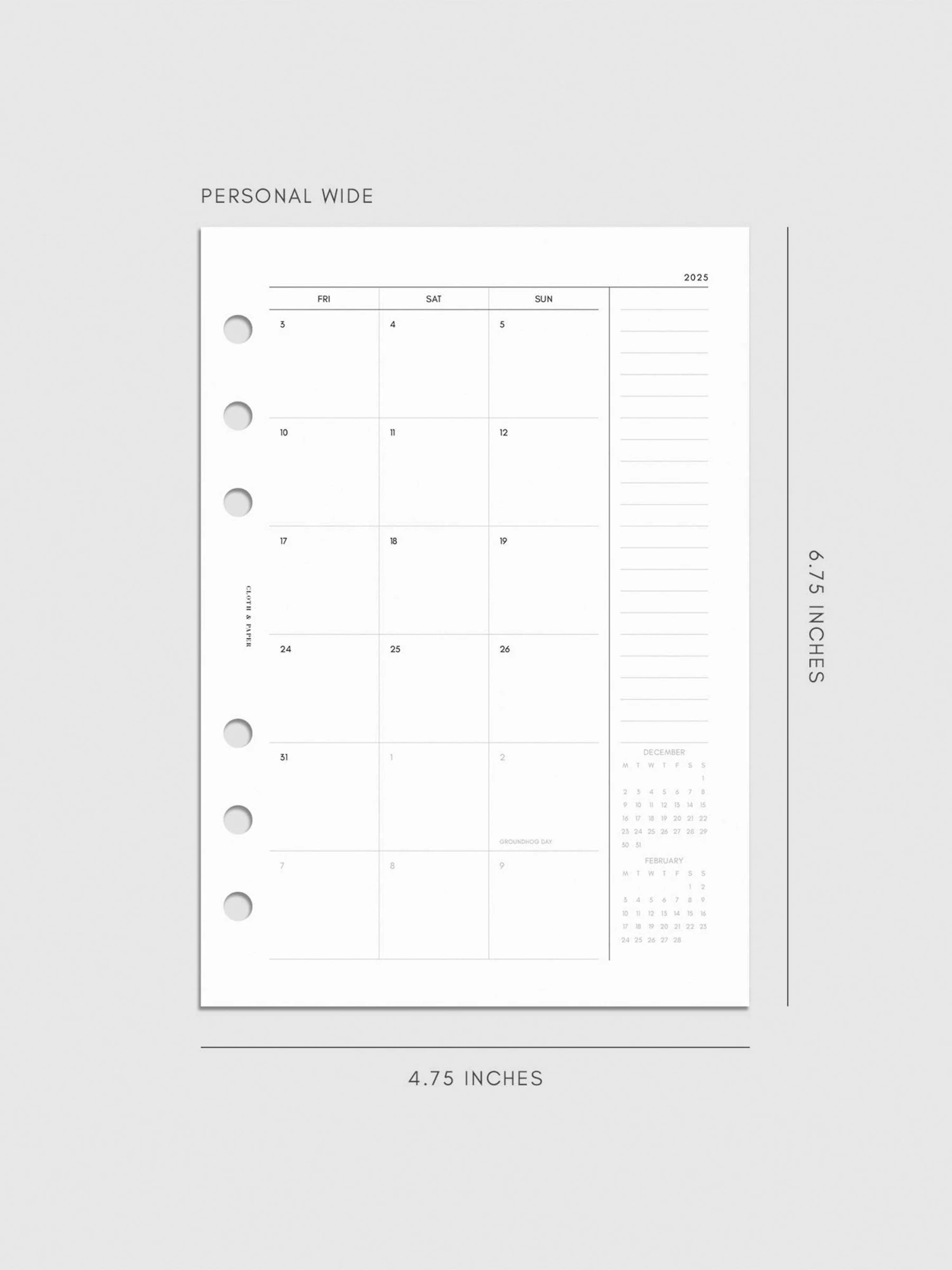 2025 Dated Monthly Planner Insert | Monday Start(2025 Dated Monthly Planner Insert Monday Start) 17 2025 Dated Monthly Planner Insert | Monday Start(2025 Dated Monthly Planner Insert Monday Start) - Image 17