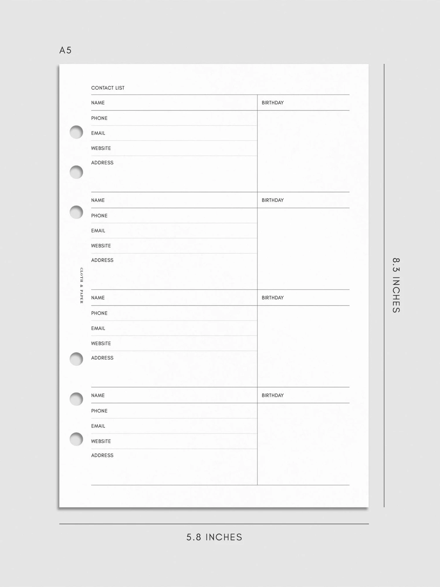 2025 Dated Vertical Weekly Lined Planner Insert | Sunday Start(2025 Dated Vertical Weekly Lined Planner Insert Sunday Start) 8 2025 Dated Vertical Weekly Lined Planner Insert | Sunday Start(2025 Dated Vertical Weekly Lined Planner Insert Sunday Start) - Image 8