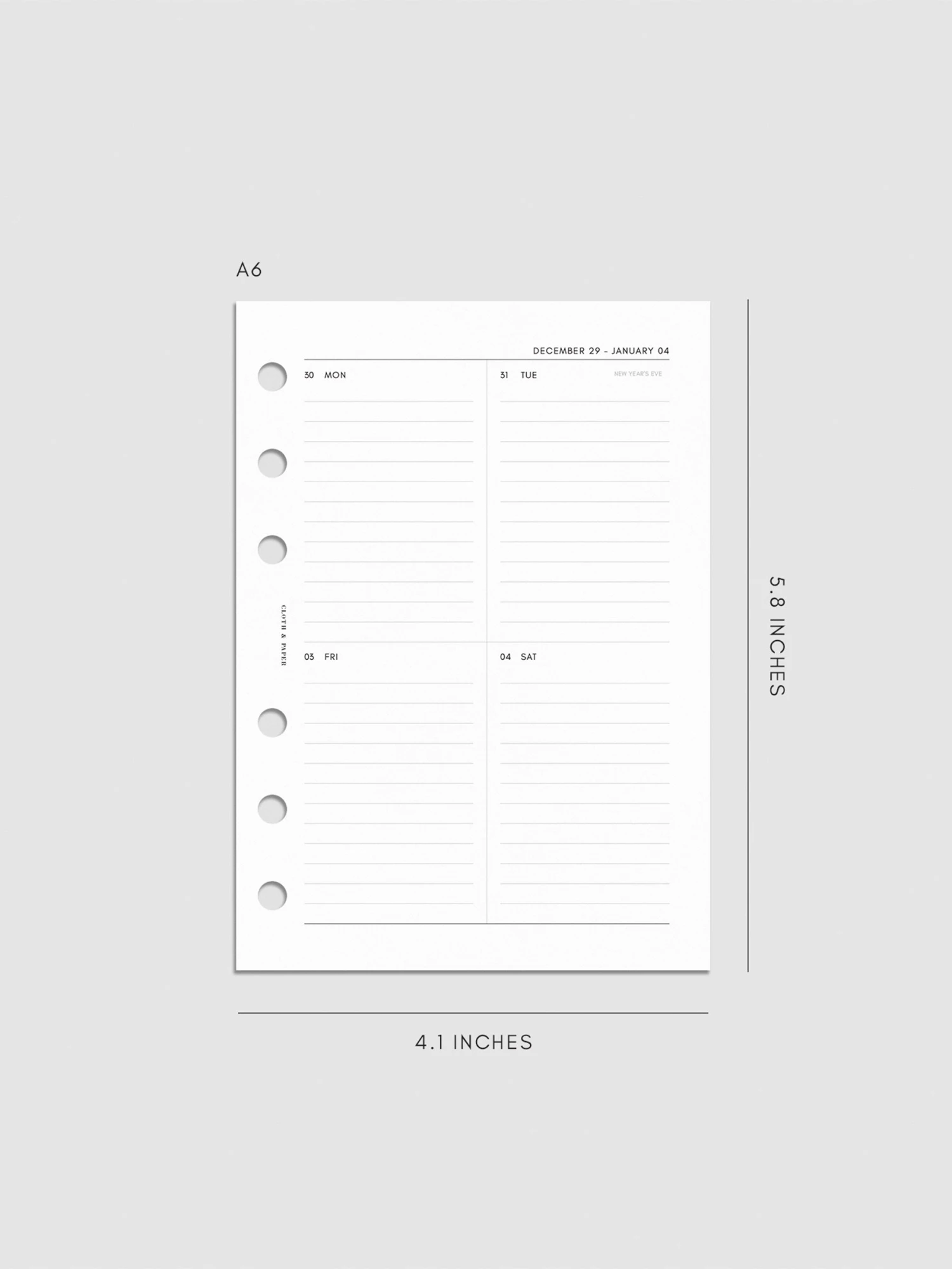 2025 Dated Vertical Weekly Lined Planner Insert | Sunday Start(2025 Dated Vertical Weekly Lined Planner Insert Sunday Start) 11 2025 Dated Vertical Weekly Lined Planner Insert | Sunday Start(2025 Dated Vertical Weekly Lined Planner Insert Sunday Start) - Image 11