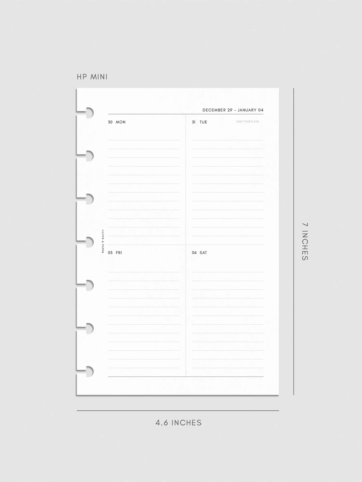 2025 Dated Vertical Weekly Lined Planner Insert | Sunday Start(2025 Dated Vertical Weekly Lined Planner Insert Sunday Start) 16 2025 Dated Vertical Weekly Lined Planner Insert | Sunday Start(2025 Dated Vertical Weekly Lined Planner Insert Sunday Start) - Image 16