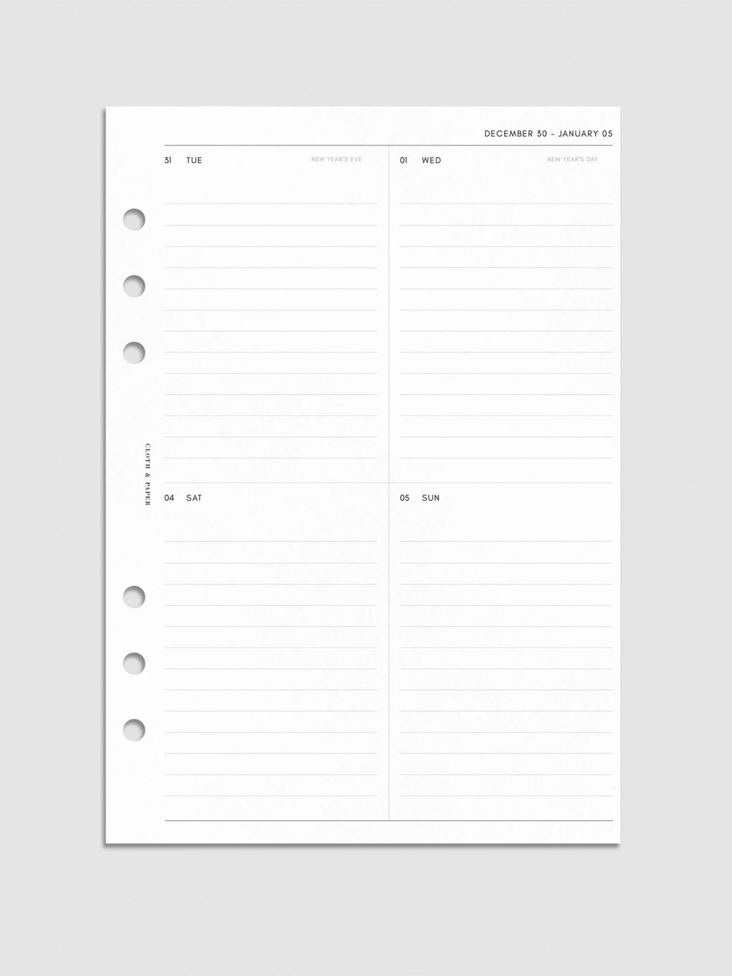 2025 Dated Vertical Weekly Lined Planner Insert | Monday Start(2025 Dated Vertical Weekly Lined Planner Insert Monday Start) 1 2025 Dated Vertical Weekly Lined Planner Insert | Monday Start(2025 Dated Vertical Weekly Lined Planner Insert Monday Start)