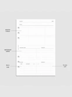 2025 Dated Weekly Schedule Planner Insert | Monday Start(2025 Dated Weekly Schedule Planner Insert Monday Start) 24 2025 Dated Weekly Schedule Planner Insert | Monday Start(2025 Dated Weekly Schedule Planner Insert Monday Start) -Cloth And Paper Shop 2025 Dated Weekly Schedule Planner Insert Monday Start A5 Monthlyoverview CP 1