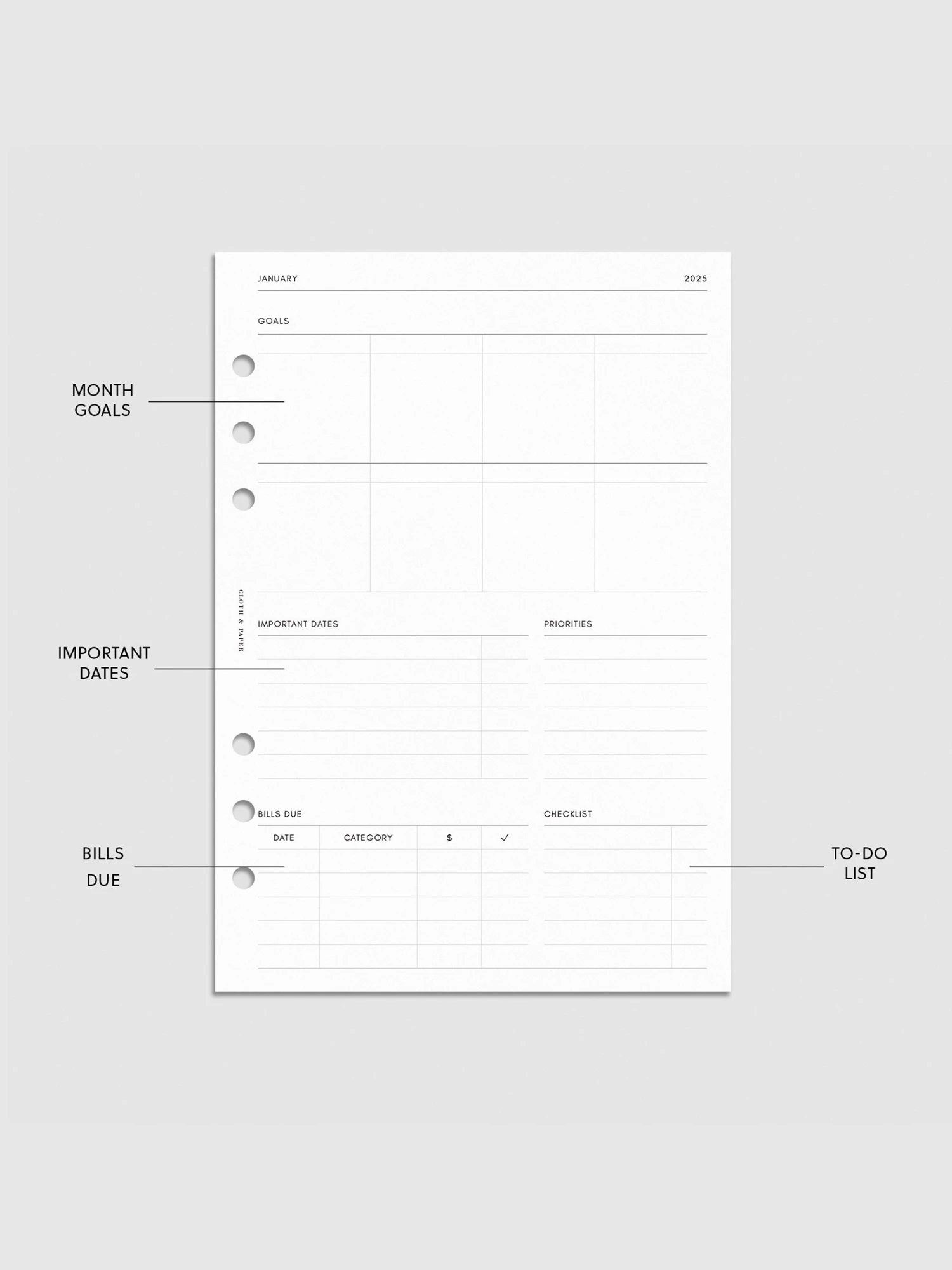 2025 Dated Weekly Schedule Planner Insert | Monday Start(2025 Dated Weekly Schedule Planner Insert Monday Start) 5 2025 Dated Weekly Schedule Planner Insert | Monday Start(2025 Dated Weekly Schedule Planner Insert Monday Start) - Image 5