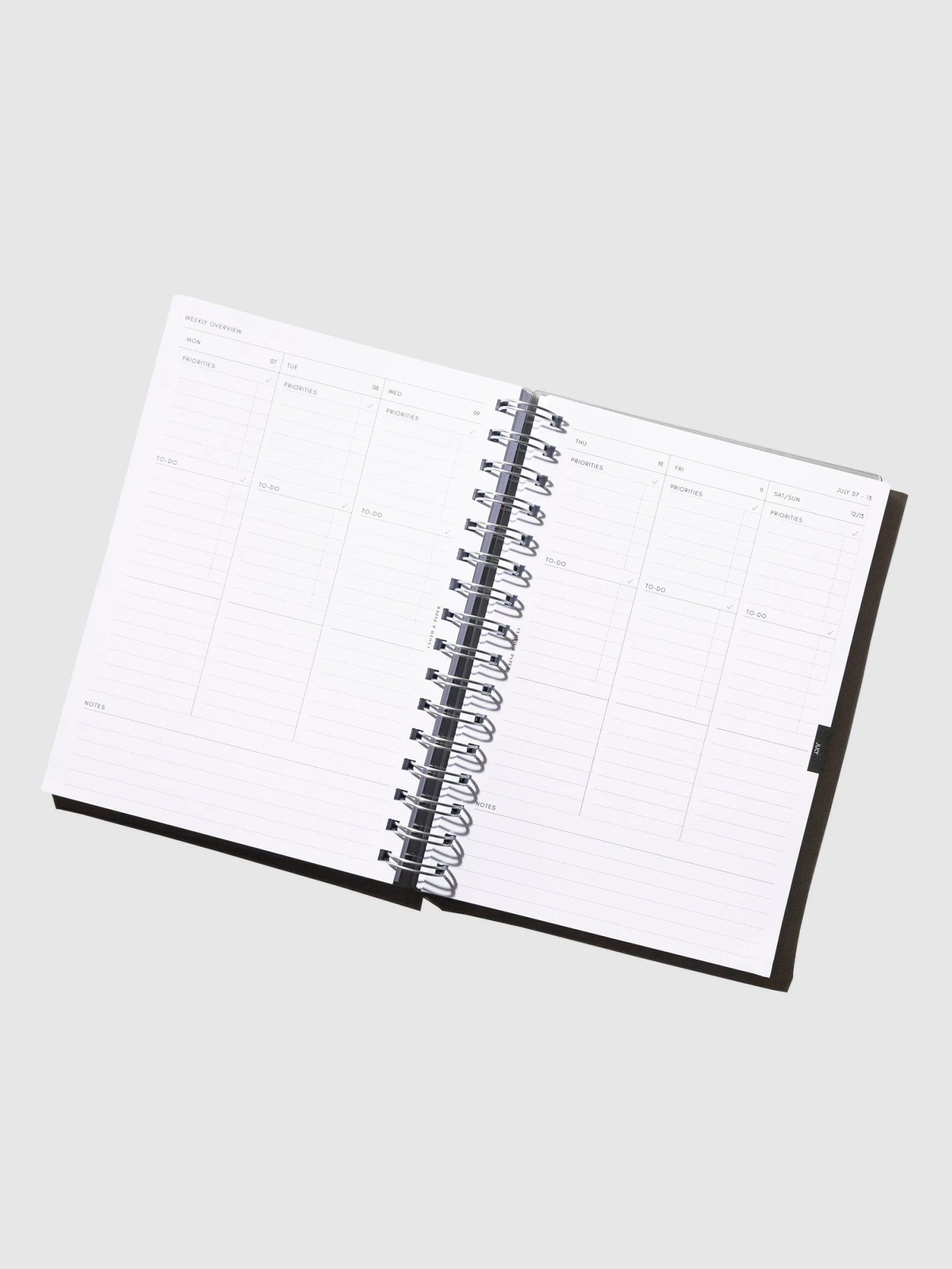 2025 Weekly Task Spiral Bound Notebook | Monday Start(2025 Weekly Task Spiral Notebook Monday Start) 3 2025 Weekly Task Spiral Bound Notebook | Monday Start(2025 Weekly Task Spiral Notebook Monday Start) - Image 3