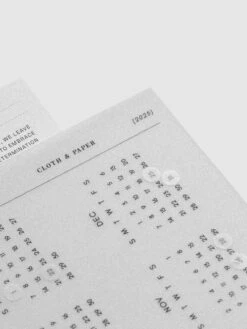 2025 Year At A Glance Planner Dashboard(2025 Year At A Glance Planner Dashboard) -Cloth And Paper Shop 2025 Year At A Glance Planner Dashboard Inserts 1x1 CP 12