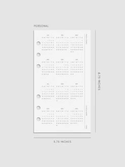 2025 Year At A Glance Planner Dashboard(2025 Year At A Glance Planner Dashboard) -Cloth And Paper Shop 2025 Year At A Glance Planner Dashboard Personal CP 8