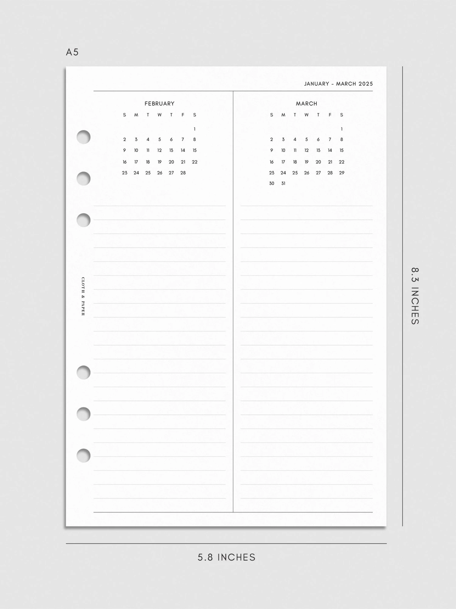 2025 Year Overview Planner Inserts(2025 Year Overview Planner Insert) 12 2025 Year Overview Planner Inserts(2025 Year Overview Planner Insert) - Image 12
