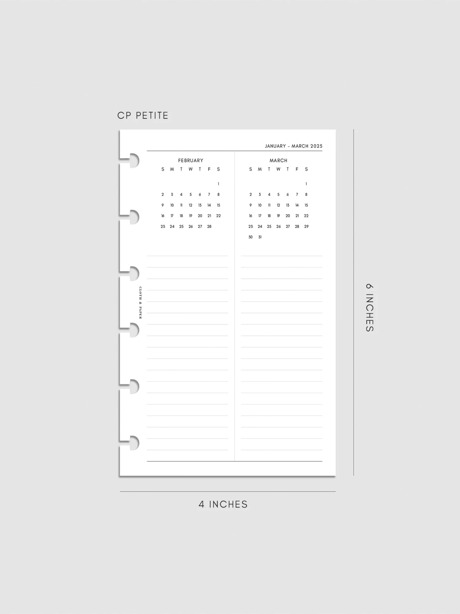 2025 Year Overview Planner Inserts(2025 Year Overview Planner Insert) 5 2025 Year Overview Planner Inserts(2025 Year Overview Planner Insert) - Image 5