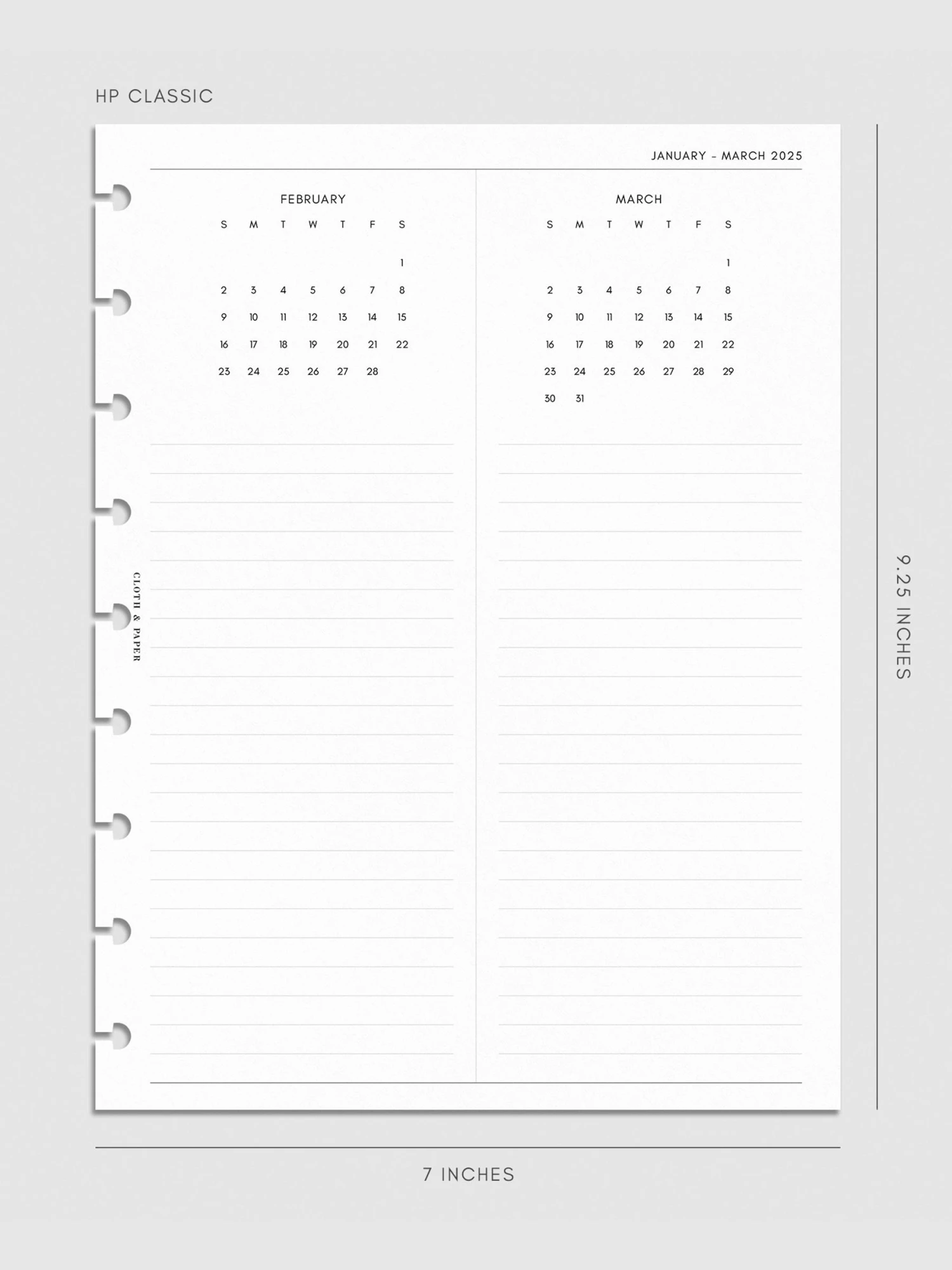 2025 Year Overview Planner Inserts(2025 Year Overview Planner Insert) 13 2025 Year Overview Planner Inserts(2025 Year Overview Planner Insert) - Image 13