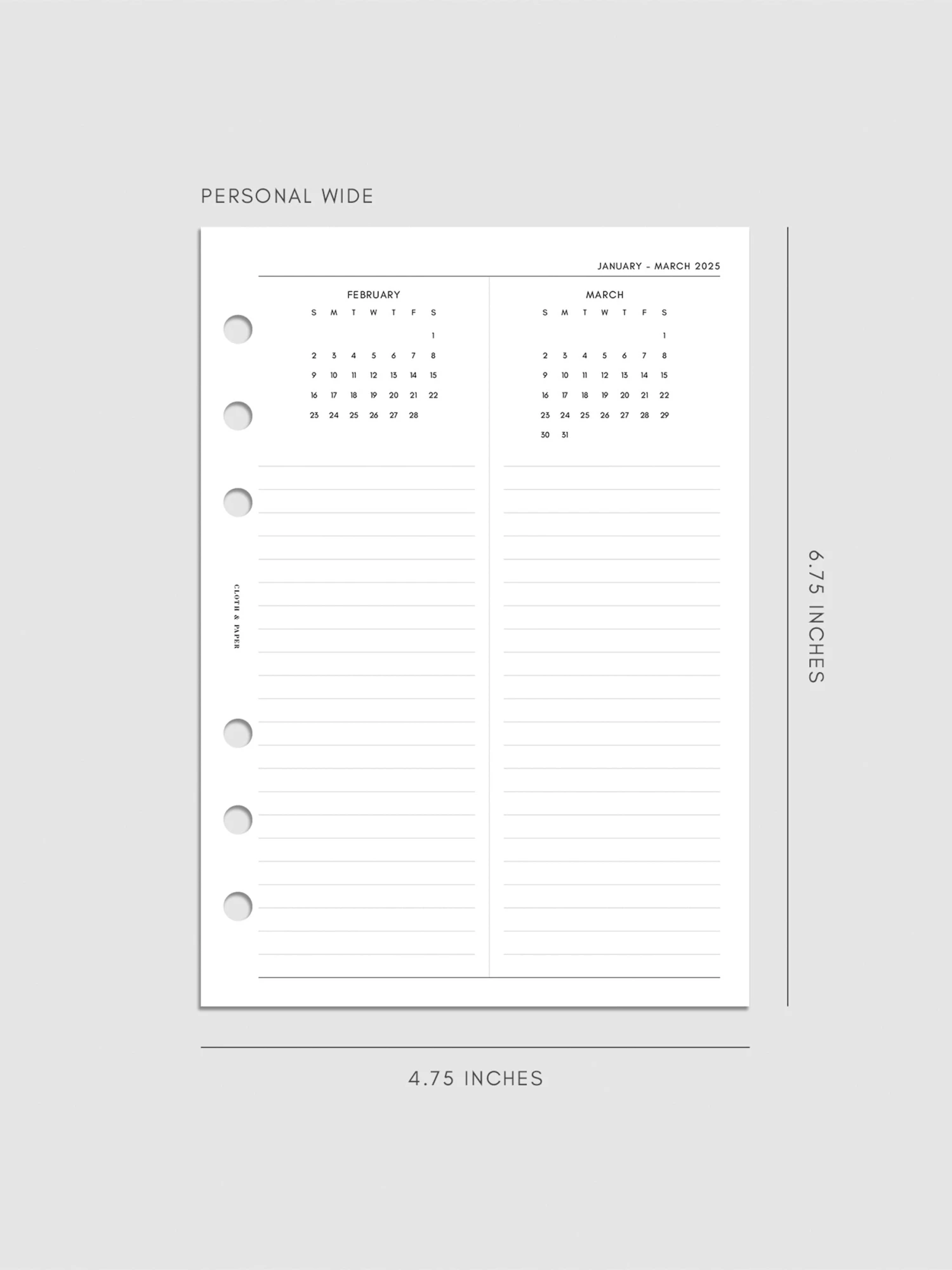 2025 Year Overview Planner Inserts(2025 Year Overview Planner Insert) 9 2025 Year Overview Planner Inserts(2025 Year Overview Planner Insert) - Image 9