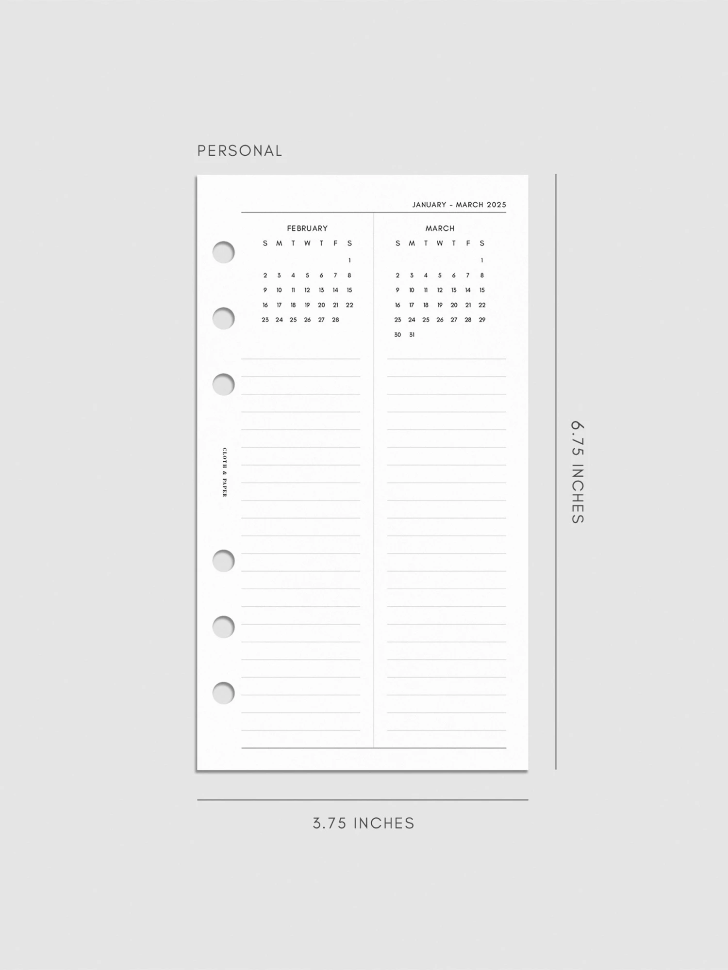 2025 Year Overview Planner Inserts(2025 Year Overview Planner Insert) 7 2025 Year Overview Planner Inserts(2025 Year Overview Planner Insert) - Image 7