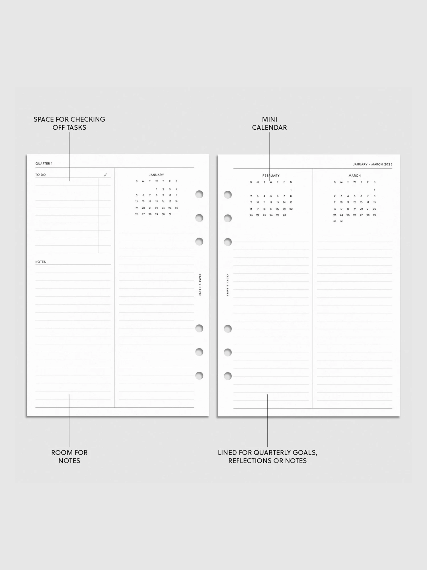 2025 Year Overview Planner Inserts(2025 Year Overview Planner Insert) 2 2025 Year Overview Planner Inserts(2025 Year Overview Planner Insert) - Image 2