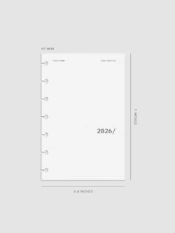2026 Front & Monthly Vellum Planner Dashboard Overlays | Avant Garde(2026 Front Monthly Vellum Planner Dashboard Overlays Avant Garde) -Cloth And Paper Shop 2026 front and monthly overlays avant garde HPM