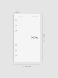 2026 Front & Monthly Vellum Planner Dashboard Overlays | Avant Garde(2026 Front Monthly Vellum Planner Dashboard Overlays Avant Garde) -Cloth And Paper Shop 2026 front and monthly overlays avant garde Personal
