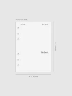 2026 Front & Monthly Vellum Planner Dashboard Overlays | Avant Garde(2026 Front Monthly Vellum Planner Dashboard Overlays Avant Garde) -Cloth And Paper Shop 2026 front and monthly overlays avant garde PersonalWide