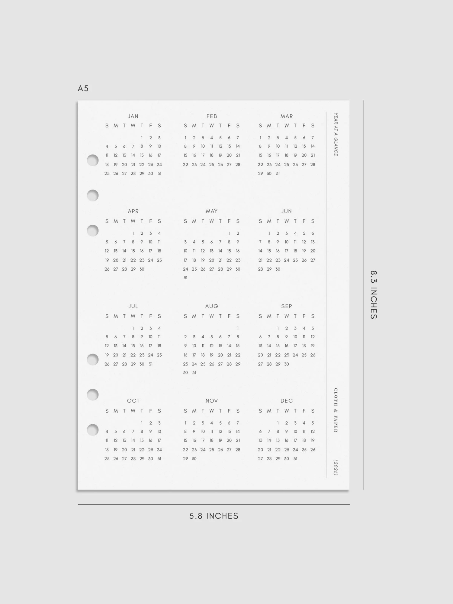 2026 Year At A Glance Planner Dashboard(2026 Year At A Glance Planner Dashboard) 12 2026 Year At A Glance Planner Dashboard(2026 Year At A Glance Planner Dashboard) - Image 12