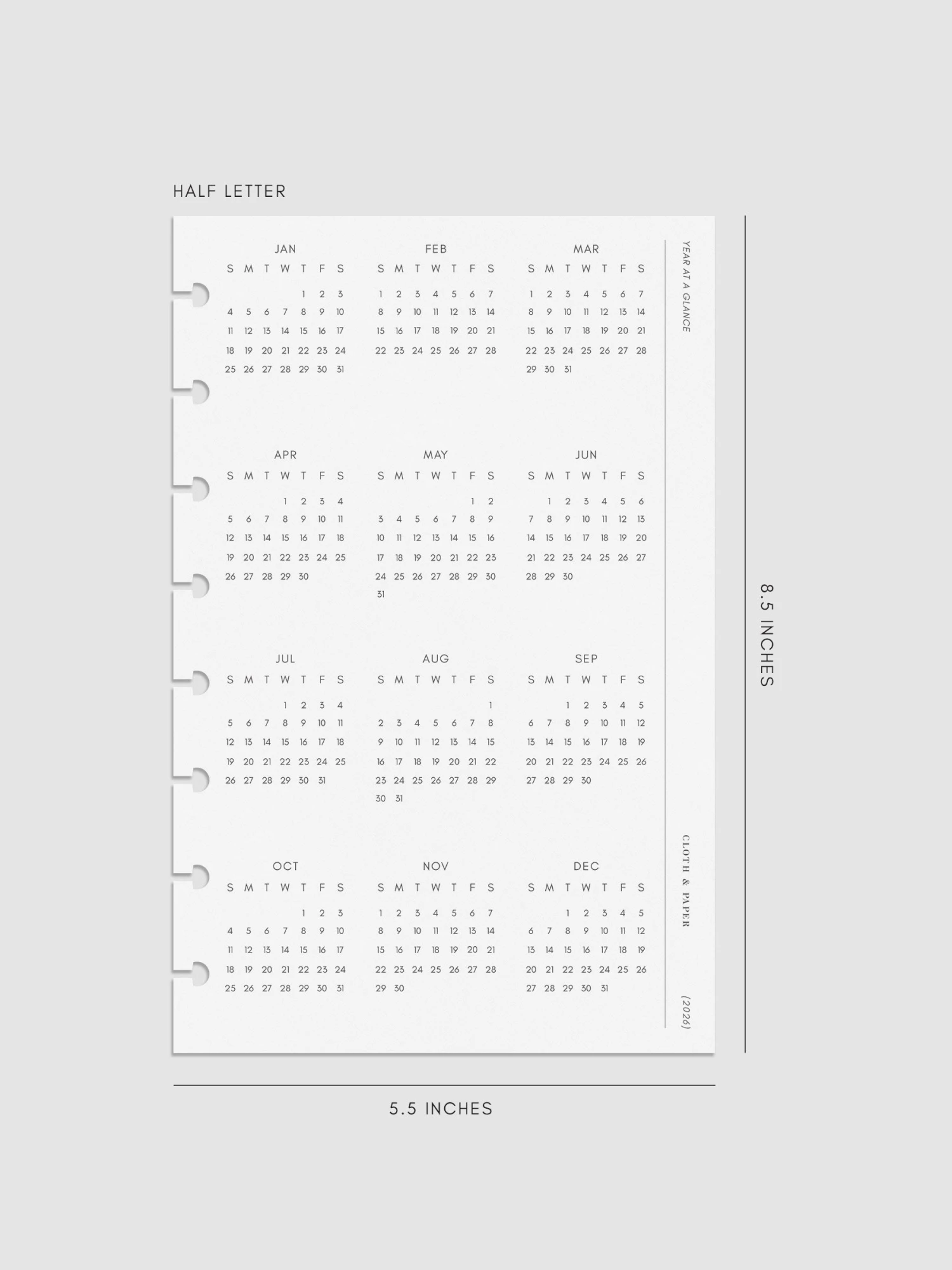 2026 Year At A Glance Planner Dashboard(2026 Year At A Glance Planner Dashboard) 13 2026 Year At A Glance Planner Dashboard(2026 Year At A Glance Planner Dashboard) - Image 13