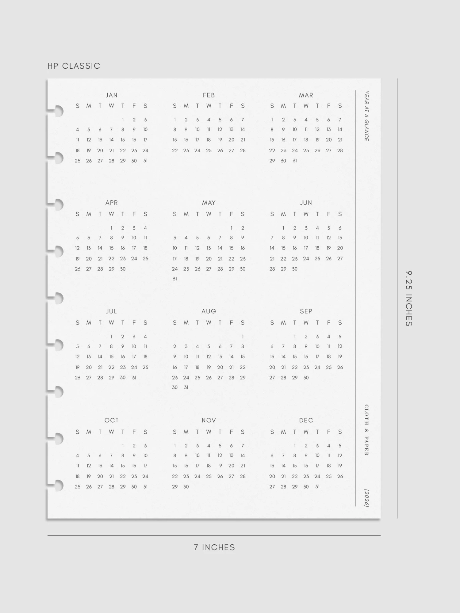 2026 Year At A Glance Planner Dashboard(2026 Year At A Glance Planner Dashboard) 14 2026 Year At A Glance Planner Dashboard(2026 Year At A Glance Planner Dashboard) - Image 14