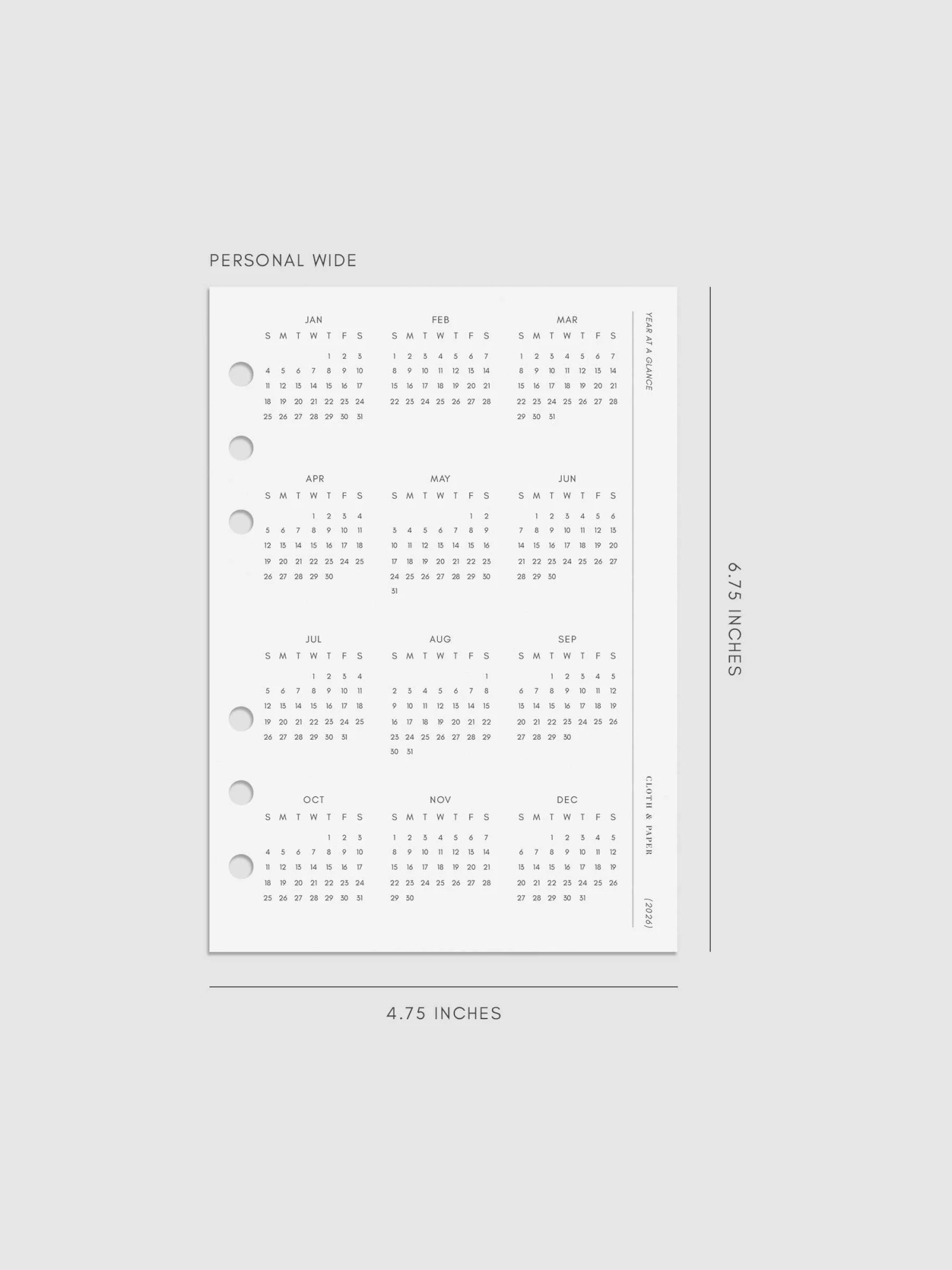 2026 Year At A Glance Planner Dashboard(2026 Year At A Glance Planner Dashboard) 10 2026 Year At A Glance Planner Dashboard(2026 Year At A Glance Planner Dashboard) - Image 10