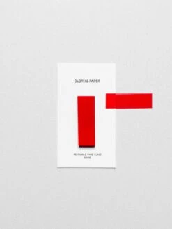 Transparent Page Flags | Rouge(Transparent Page Flags Rouge) 7 Transparent Page Flags | Rouge(Transparent Page Flags Rouge) -Cloth And Paper Shop 6.11.25 10YearAnniversaryEvent PageFlag Rouge Transparent 4