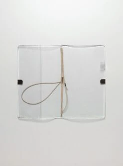 Clear Vinyl Travel Notebook Cover | A5 Slim(Clear Vinyl Planner Travel Refillable Notebook Cover A5 Slim)