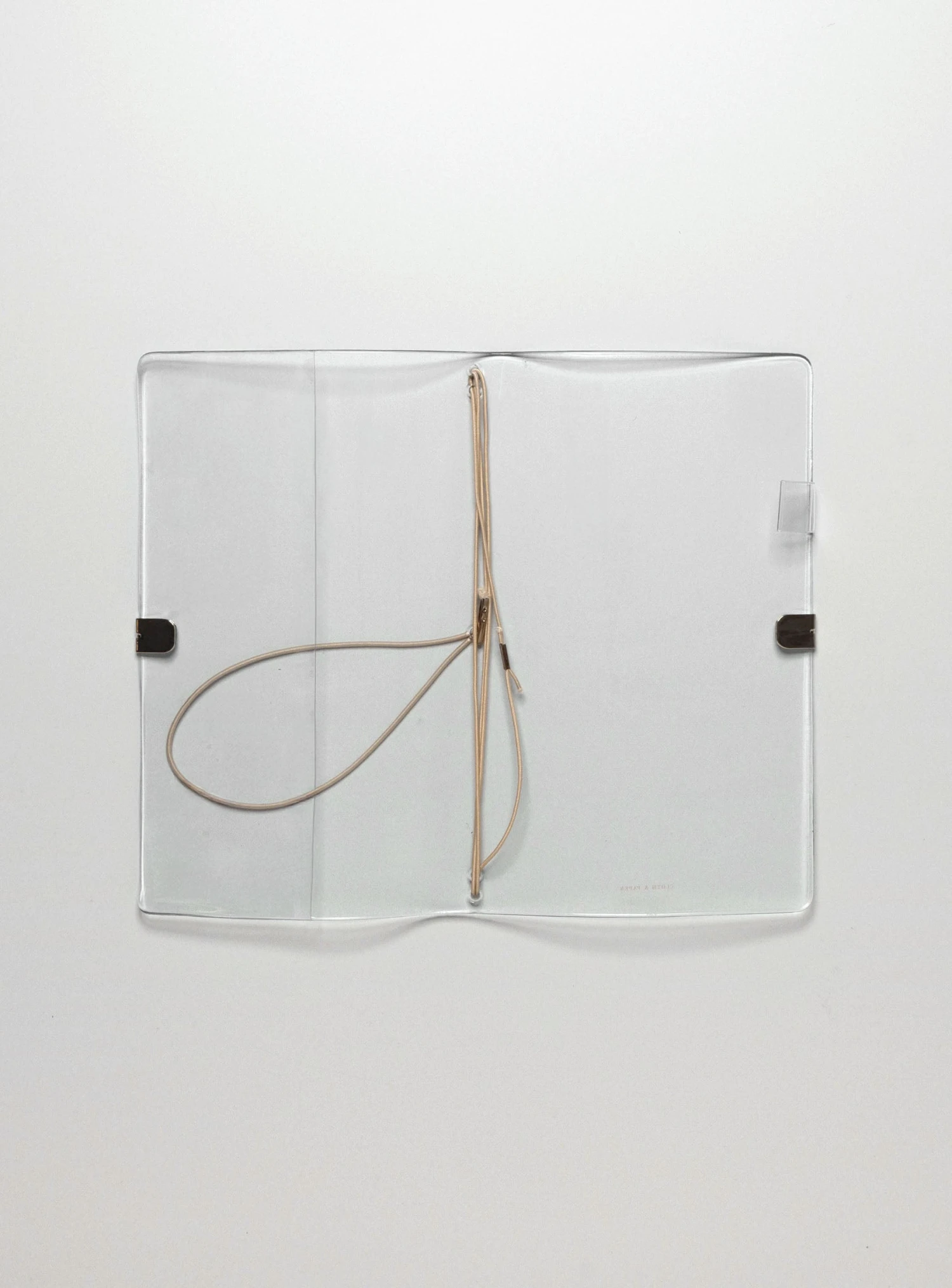 Clear Vinyl Travel Notebook Cover | A5 Slim(Clear Vinyl Planner Travel Refillable Notebook Cover A5 Slim) 1 Clear Vinyl Travel Notebook Cover | A5 Slim(Clear Vinyl Planner Travel Refillable Notebook Cover A5 Slim)