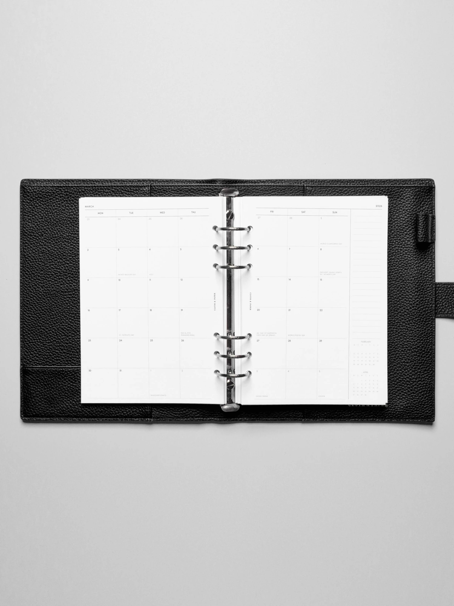 2026 Dated Monthly Planner Inserts | Monday Start(2026 Dated Monthly Planner Inserts Monday Start) 3 2026 Dated Monthly Planner Inserts | Monday Start(2026 Dated Monthly Planner Inserts Monday Start) - Image 3