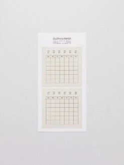 Label Planner Stickers | Calendar(Label Planner Stickers Calendar) 11 Label Planner Stickers | Calendar(Label Planner Stickers Calendar) -Cloth And Paper Shop 6.26.25 KeyholderCollection LabelStickers Calendar Angora 2