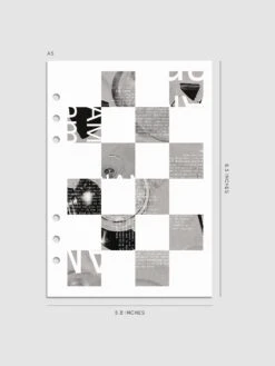 Ambiance Planner Dashboard Trio(Ambiance Dashboard Trio) -Cloth And Paper Shop Ambiance Planner Dashboard Trio Mockup A5