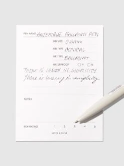 Anterique Ballpoint Pen | 0.5mm(Anterique Ballpoint Pen 0 5mm) -Cloth And Paper Shop Anterique Ballpoint Pen 0.5mm CP 2