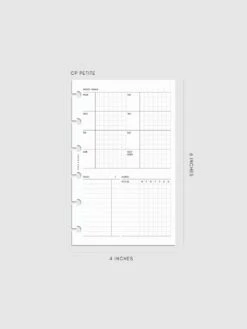 Beginner Planner Bundle | CP Petite(Notes Planner Bundle Cp Petite) 23 Beginner Planner Bundle | CP Petite(Notes Planner Bundle Cp Petite) -Cloth And Paper Shop Beginner Planner Bundle CP Petite Weekly Admin Monday Start CP 1