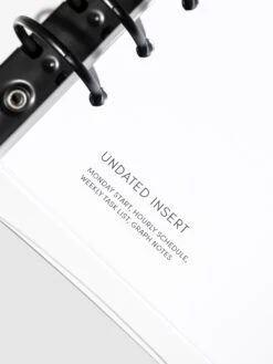 Beginner Planner Bundle(Beginner Planner Bundle) 26 Beginner Planner Bundle(Beginner Planner Bundle) -Cloth And Paper Shop Beginner Planner Bundle Ringbound 1x1 CP 4