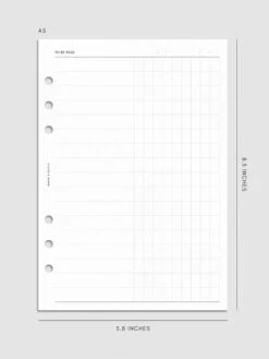 Bibliophile Planner Insert | Second Edition(Bibliophile Planner Insert Second Edition) 16 Bibliophile Planner Insert | Second Edition(Bibliophile Planner Insert Second Edition) -Cloth And Paper Shop Bibliophile Planner Insert Second Edition A5 CP 1