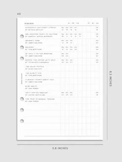 Bibliophile Planner Insert | Second Edition(Bibliophile Planner Insert Second Edition) 17 Bibliophile Planner Insert | Second Edition(Bibliophile Planner Insert Second Edition) -Cloth And Paper Shop Bibliophile Planner Insert Second Edition A5 CP 3
