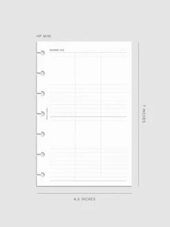 Bibliophile Planner Insert | Second Edition(Bibliophile Planner Insert Second Edition) 24 Bibliophile Planner Insert | Second Edition(Bibliophile Planner Insert Second Edition) -Cloth And Paper Shop Bibliophile Planner Insert Second Edition HPM CP 1