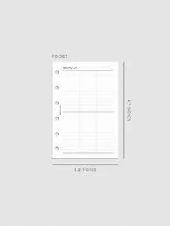 Bibliophile Planner Insert | Second Edition(Bibliophile Planner Insert Second Edition) 22 Bibliophile Planner Insert | Second Edition(Bibliophile Planner Insert Second Edition) -Cloth And Paper Shop Bibliophile Planner Insert Second Edition Pocket CP 1