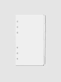 Blank Side Tab Planner Dividers | Low Profile | Matte(Blank Side Tab Planner Dividers Low Profile Matte) 35 Blank Side Tab Planner Dividers | Low Profile | Matte(Blank Side Tab Planner Dividers Low Profile Matte) -Cloth And Paper Shop Blank Side Tab Planner Dividers Low Profile Matte Personal CP 2