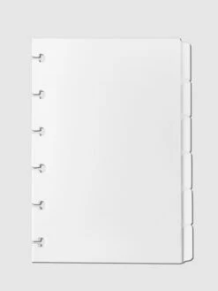 Blank Side Tab Planner Dividers | Low Profile | Matte(Blank Side Tab Planner Dividers Low Profile Matte)
