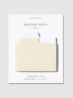 Blank Tab Sticky Note Set(Blank Tab Sticky Note Set)