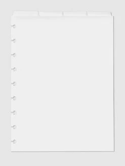 Blank Top Tab Planner Dividers | Low Profile | Matte(Blank Top Tab Planner Dividers Low Profile Matte) 35 Blank Top Tab Planner Dividers | Low Profile | Matte(Blank Top Tab Planner Dividers Low Profile Matte) -Cloth And Paper Shop Blank Top Tab Planner Dividers Low Profile Matte HPCLassic B CP 3