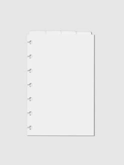 Blank Top Tab Planner Dividers | Low Profile | Matte(Blank Top Tab Planner Dividers Low Profile Matte) 38 Blank Top Tab Planner Dividers | Low Profile | Matte(Blank Top Tab Planner Dividers Low Profile Matte) -Cloth And Paper Shop Blank Top Tab Planner Dividers Low Profile Matte HPMini B CP 2